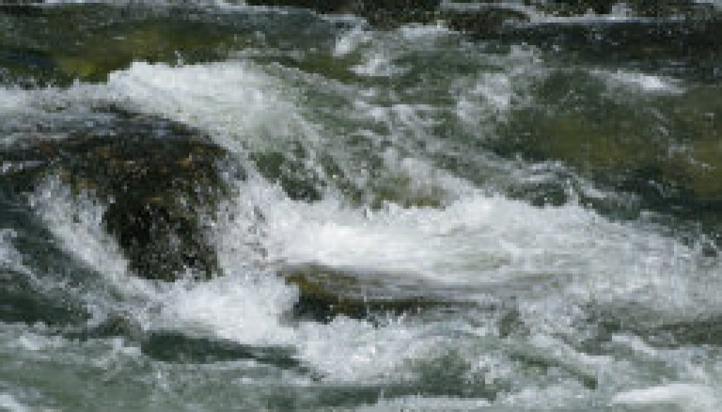 August 2008 - close up of the falls featured