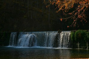 Falls at Rockbridge at noon November 6th 2008