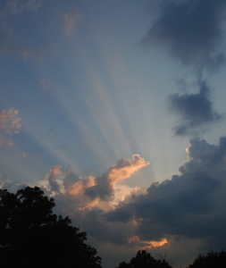 Stormy Evening in May 2009