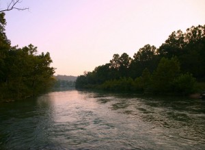 Sundown on the North Fork