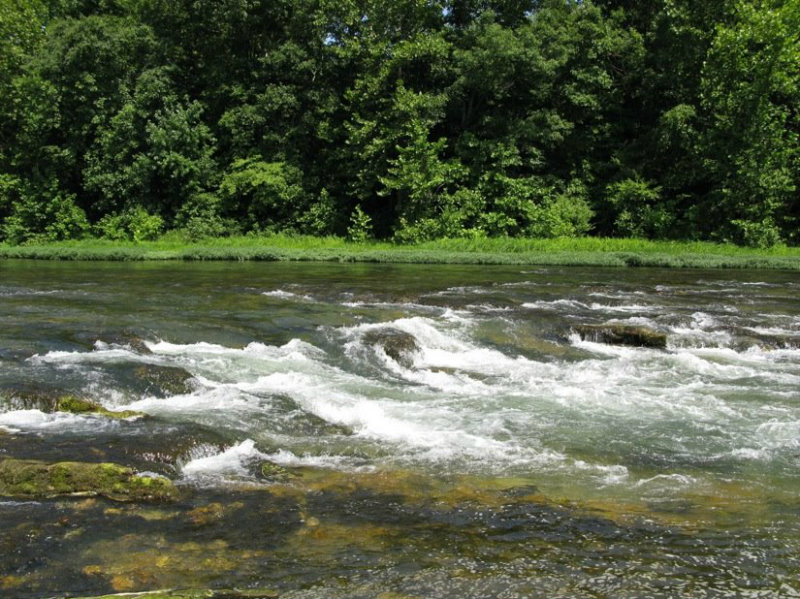 Missouri North Fork River Falls Family Vacation Floating