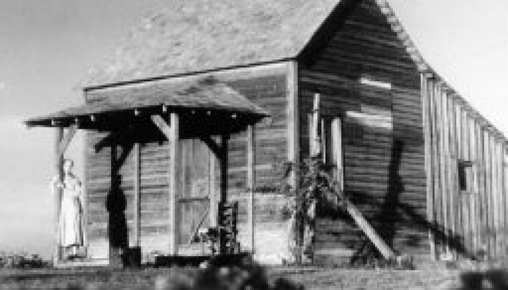 Typical Ozark County home from the 1920's featured