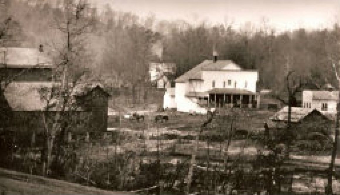 old picture of rockbridge town featured