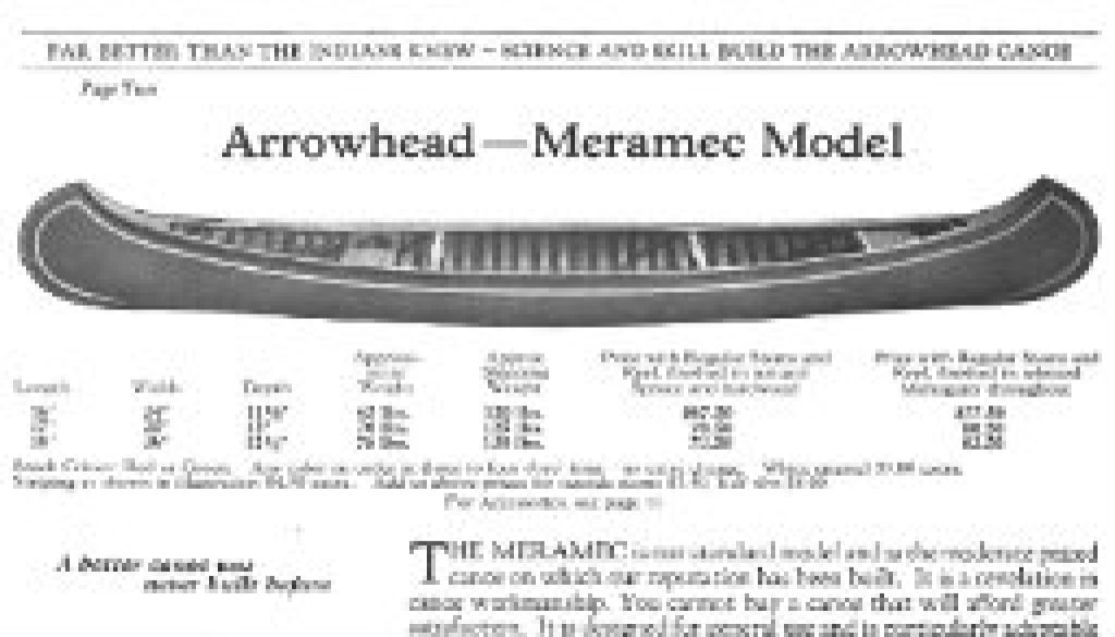 Arrowhead canoe going to ROLF in early August featured