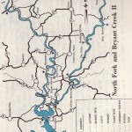 Maps from 1st edition Missouri Ozark Waterways 1965