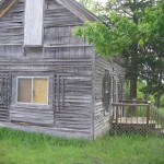 Old buildings at Highway 14 and County W 