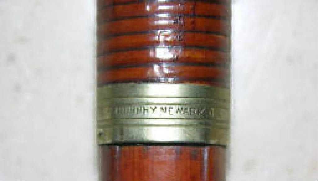 Old tackle - C. F. Murphy Trout Fly Rod; 1862-1863 