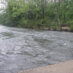 Upper North Fork River in early May