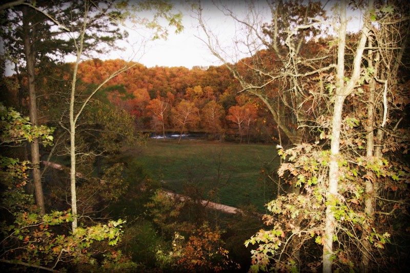 Mountain Log Lookout Missouri Treehouse Cabin