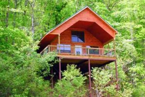 Missouri Romantic treehouse cabin