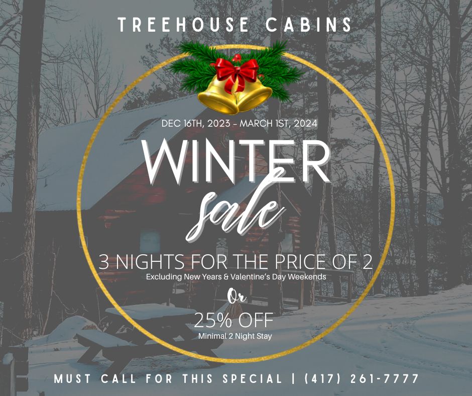 Missouri River of Life Farm Fall Winter Treehouse Sepcial