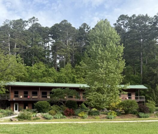 ROLF Lodge and Office Missouri Treehouse Cabins Family Vacation River of Life Farm
